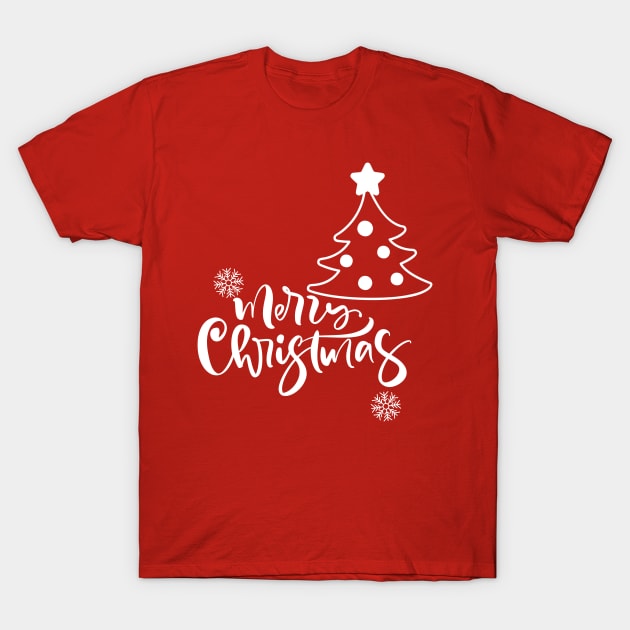 Christmas tree T-Shirt by SYAO